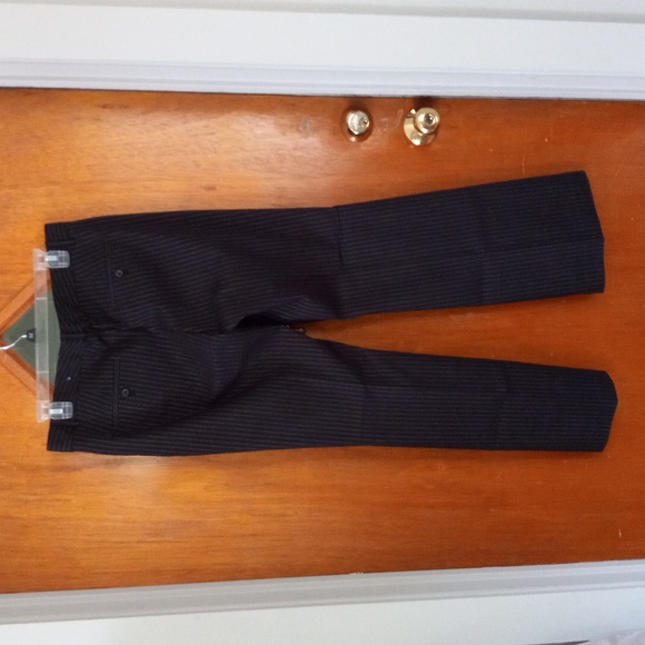 Express Design Studio Editor Dress Pants Striped Slacks - Picture 5 of 8